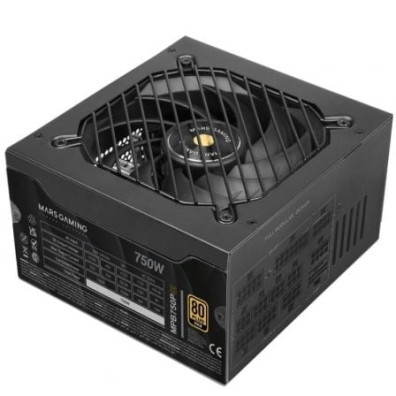 Fuente de Alimentación Mars Gaming 750W con Ventilador 14cm