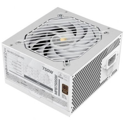 Fuente de Alimentación Mars Gaming MPB750SI 750W Ventilador 12cm Eficiencia Energética 80 Plus Bronze