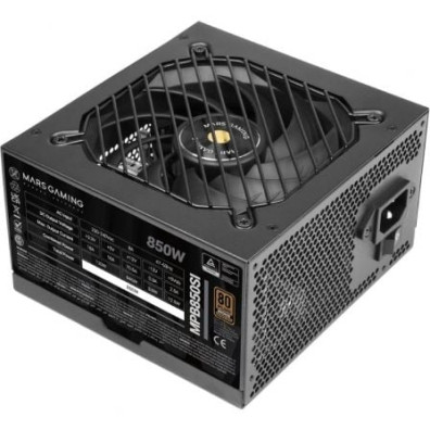 Fuente de Alimentación 850W Mars Gaming MPB850SI con Ventilador de 12cm