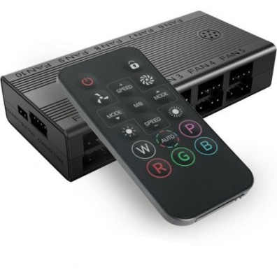 Controlador Hub Remoto Mars Gaming MF-HUB - Ventiladores ARGB