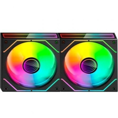 Pack 2 Ventiladores Mars Gaming MF-3DPROX2R/ 12cm