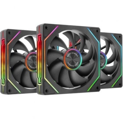 Pack 3 Ventiladores 12cm Mars Gaming - Modelo MF-LINKFINITYKIT2