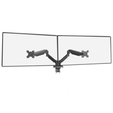 Soporte de Mesa para 2 Monitores Mars Gaming MARM-PRO2 Giratorio Inclinable Rotatorio