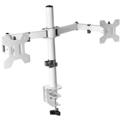 Soporte de Mesa para 2 Monitores Mars Gaming MARM2 Giratorio Inclinable