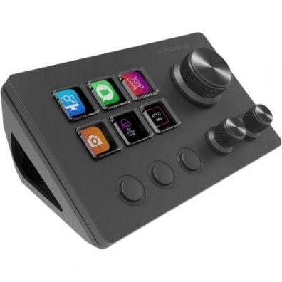 Control Deck Mars Gaming MSD-TWO con 6 Teclas LCD, 3 Ruedas y 3 Botones