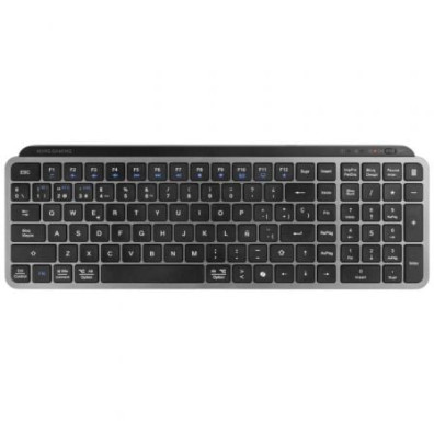 Teclado Inalámbrico Bluetooth Mars Gaming MK-SILENKEYS Compacto