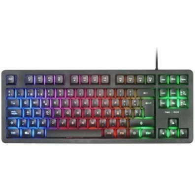 Teclado Gaming SemiMecánico Mars Gaming MK023 en Español