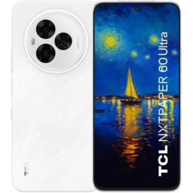 Smartphone TCL 60 Ultra NXTPAPER 12GB/ 512GB/ 7.2"/ 5G - Blanco Niebla