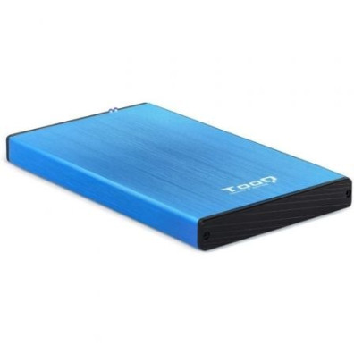 CAJA EXTERNA 2.5" USB 3.0 TOOQ TQE-2527BL PARA HD HASTA 9,5MM SATA USB 3.0/3.1 GEN1 AZUL - USB 3.1