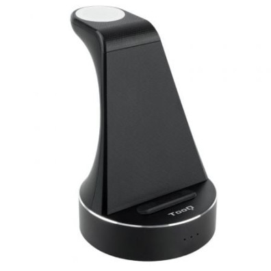 Base de Carga Inalámbrica Tooq para Apple Watch, iPhone y Smartphone