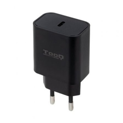 CARGADOR USB-C PD 20W TOOQ NEGRO - 20W