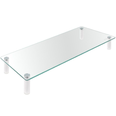 SOPORTE ELEVADOR MONITOR TOOQ TQMR061 | VIDRIO TEMPLADO TRANSPARENTE 20KG