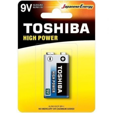 Pila Toshiba 9V Modelo 6LR61/9V