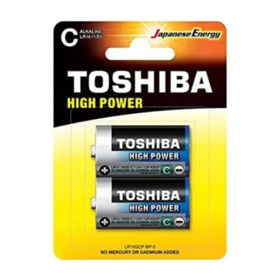 Pack de 2 Pilas Toshiba LR14 1.5V C