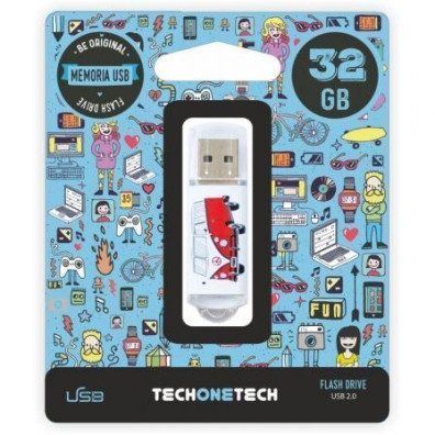 Tech One Tech Camper VAN-VAN USB 2.0 32GB - Pendrive