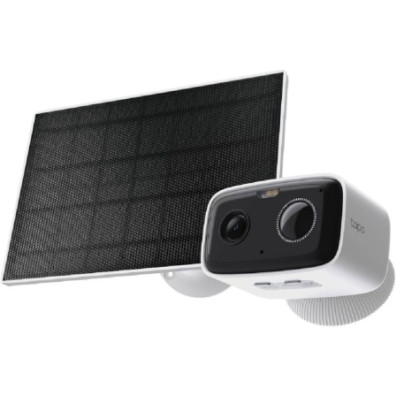CAMARA IP EXTERIOR WIFI TP-LINK TAPO TC80 KIT IP65 FHD 2MP BATERIA PANEL SOLAR AUDIO BIDIRECCIONAL - Incluye Panel Solar