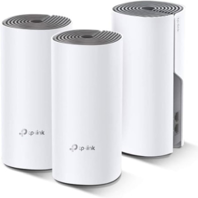Sistema Mesh TP-Link Deco E4 1200Mbps/ 2.4GHz 5GHz - Pack de 3