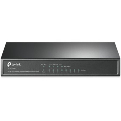 Switch TP-Link SF1008P 8 Puertos RJ-45 10 - Conectividad Red Empresarial y Doméstica