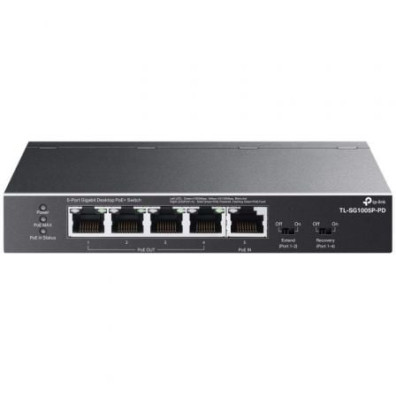Switch TP-Link TL-SG1005P-PD - 5 Puertos RJ-45
