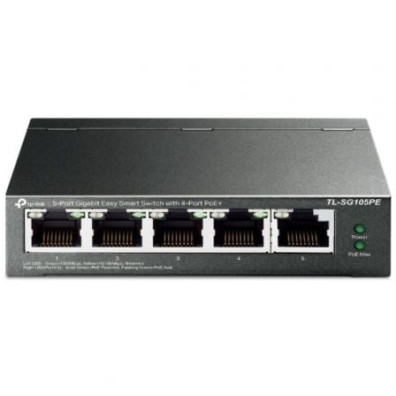 Switch TP-Link TL-SG105PE - 5 Puertos RJ-45 10/100