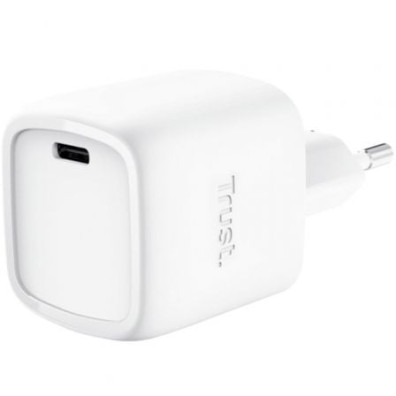 CARGADOR PARED/VIAJE USB-C 30W MAXO BLANCO TRUST - 30W
