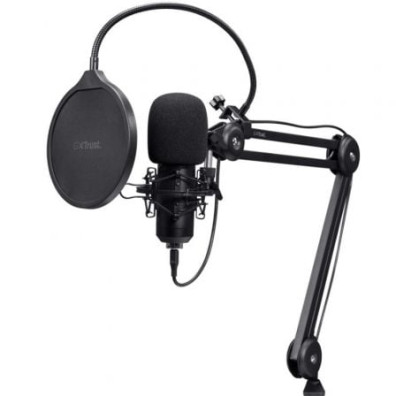 Micrófono Gaming Trust GXT 270 Emita II+ USB - Periférico para PC y consolas