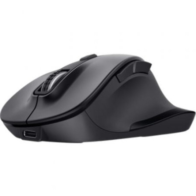Ratón Inalámbrico Trust Fyda Multidispositivo Ergonómico con Batería Recargable
