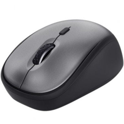 MOUSE TRUST WIRELESS YVI+ ECO NEGRO 1600DPI AJUSTABLE 4 BOTONES - Negro