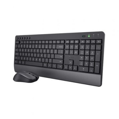Teclado y Ratón Inalámbricos Trust Trezo - Periféricos