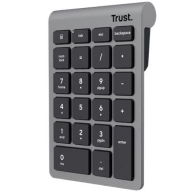 Teclado Numérico Inalámbrico Trust Xalas Wireless para mejorar productividad