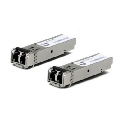 Transceptor de Fibra Óptica Ubiquiti UACC-OM-MM-10G-D-2 Modulo SFP - Pack de 2