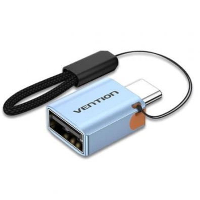 Adaptador USB Tipo-C Macho a Hembra OTG USB 3.1 Vention