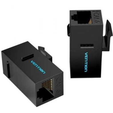 Adaptador Conector RJ45 Cat6 UTP/ Hembra - RJ45 Hembra/ 5 uds
