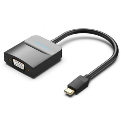 Adaptador USB Tipo-C Vention TDDBB - USB Tipo-C Macho - VGA Hembra