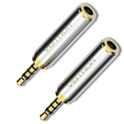 Adaptador Vention VAB-S02 Jack 2.5 Macho a Jack 3.5 Hembra