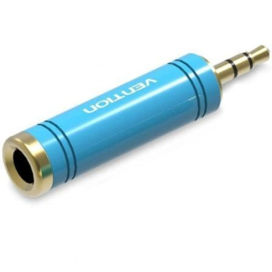 Adaptador Jack Vention VAB-S04-L Macho 3.5 a Hembra 6.5 - Versátil Conexión de Audio