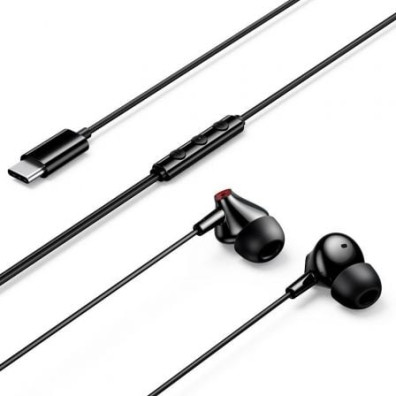 Auriculares Intrauditivos Vention Echo Lite USB Tipo C con Micrófono