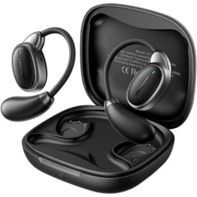 Auriculares Bluetooth Vention Open Ear 013 - Estuche de carga - Autonomía 8h