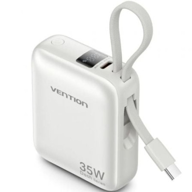 Powerbank Vention 10000mAh 35W Beige