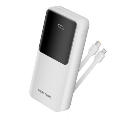 Powerbank Vention 20000mAh Blanca 22.5W