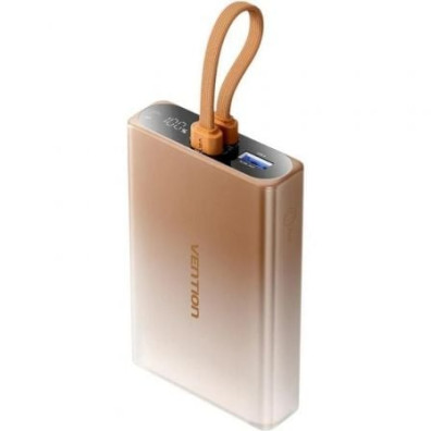 Powerbank Vention 10000mAh 22.5W color Oro