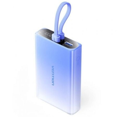 Powerbank Vention 10000mAh Azul - 22.5W, Accesorio para SmartPhones