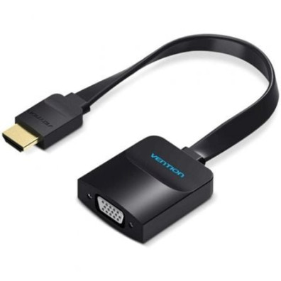 Cable Conversor Vention HDMI Macho a VGA Hembra - Jack 3.5 Hembra 20cm