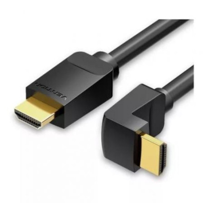 Cable HDMI 2.0 4K Acodado 90º Vention AARBH/ HDMI Macho - HDMI Macho/ 2m