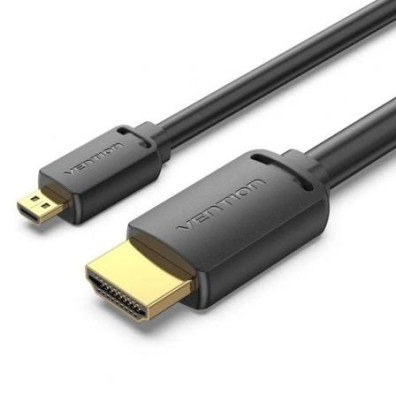 Cable Micro HDMI 2.0 4K Vention AGIBI/ HDMI Macho - Micro HDMI Macho/ 3m