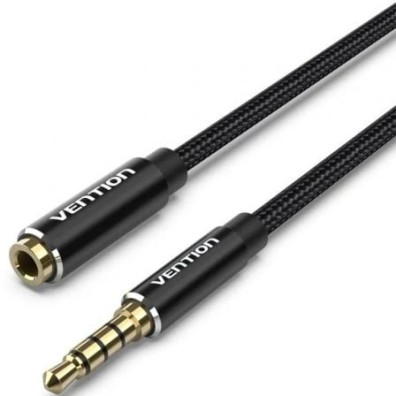Cable Estéreo Vention 3.5mm Macho a Hembra 50cm