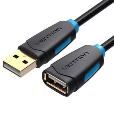 Cable Alargador USB 2.0 Vention CBCBD 50cm - USB Macho a Hembra