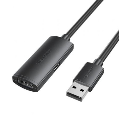 Cable Alargador USB 2.0 Vention CBKBL 10m - USB Macho a USB Hembra 480Mbps