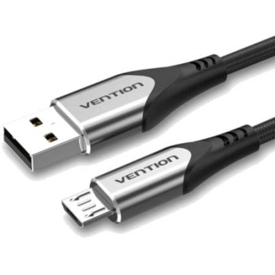 Cable USB Vention COAHF 2.0 - Macho a MicroUSB Macho 1m 480Mbps 60W