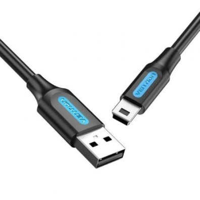 Cable USB 2.0 Vention COMBH Macho - MiniUSB Macho 2m